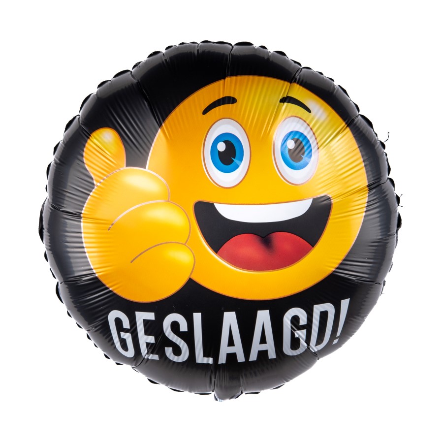 Geslaagd, thumbs up ballon