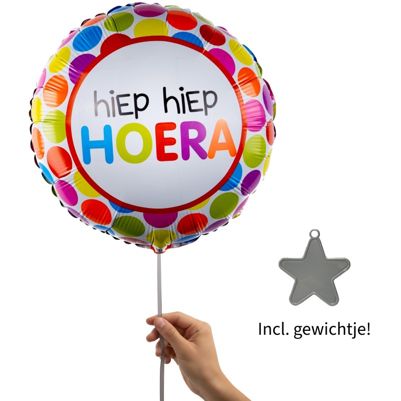Hiep Hiep Hoera multi color