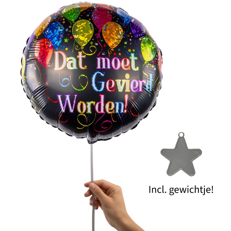 Party Time helium ballon