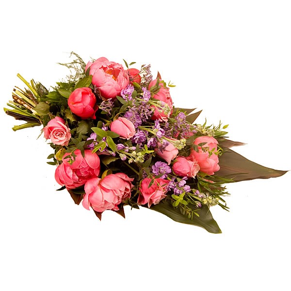 Rouwboeket Pioenen Passion
