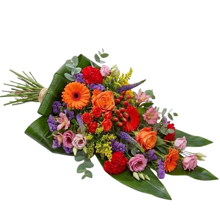 Kleurrijk Rouwboeket