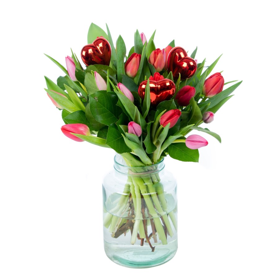 Liefdevol Tulpen boeket