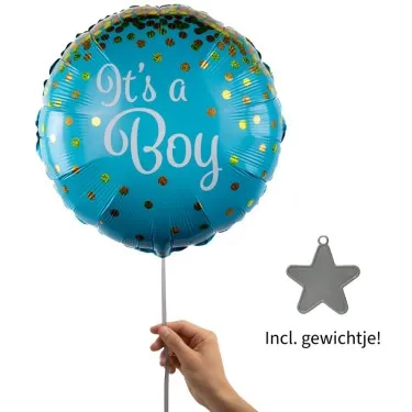 It's a Boy ballon voor 16,95