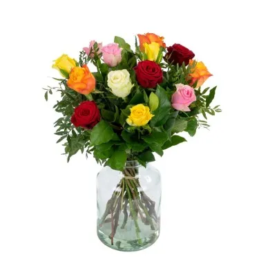 Boeket mix rozen voor 32,95