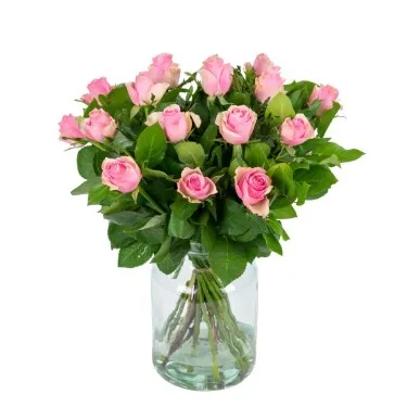 Boeket roze rozen voor 37,50