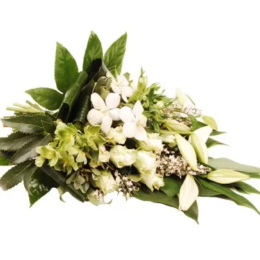 White Classical Rouwboeket voor 49,50