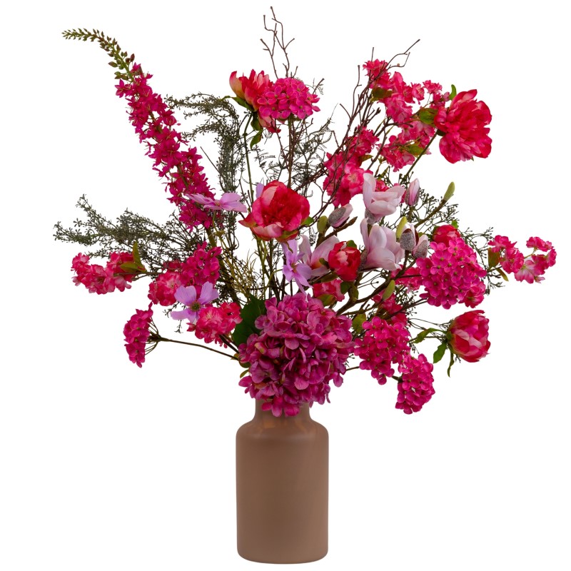 Zijden boeket Pink Blooming